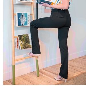 Straight Leg Classic Dress Pant Yoga Pants